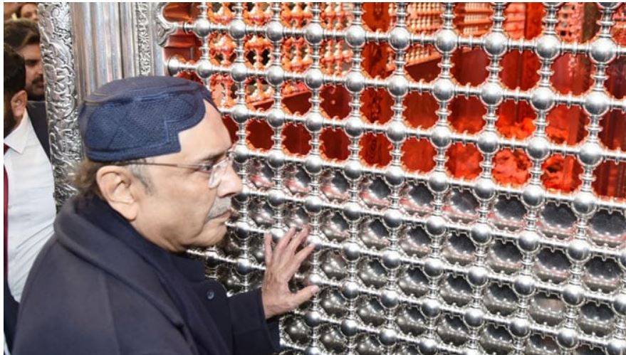 صدر مملکت آصف علی زرداری کی کربلا میں روضۂ حضرت امام حسینؓ اور حضرت عباسؓ پر حاضری