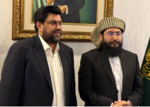 جمعیت علماء اسلام (س) کے امیر مولانا عبد الحق ثانی کی گورنر سندھ کامران خان ٹیسوری سے ملاقات