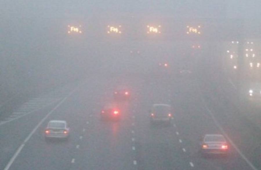 شدید دھند، موٹروے کو مختلف مقامات سے بند کردیا گیا