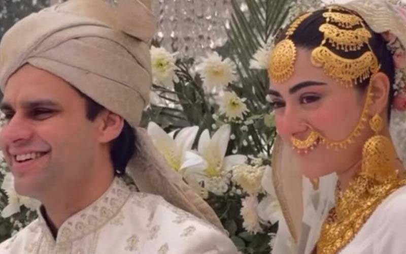 اداکارہ حنا آفریدی اور تیمور اکبر شادی کے بندھن میں بندھ گئے