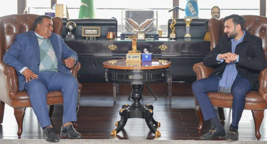بنغلادیش کے ہائی کمشنر اقبال خان کا یو ایم ٹی کا دورہ، صدر ابراہیم حسن مراد سے اہم ملاقات