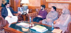 گورنر سندھ سے عمران فاروق کے اہلخانہ کی ملاقات