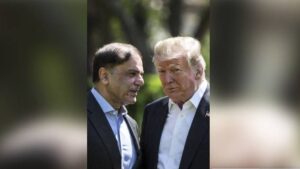 سوئٹزرلینڈ میں وزیر اعظم شہبازشریف کی امریکی صدر ڈونلڈ ٹرمپ کے کان میں سرگوشیاں توجہ کا مرکز بن گئیں