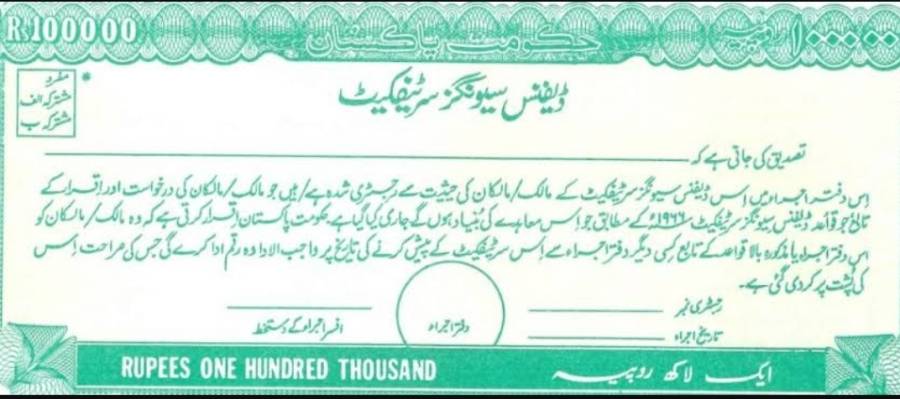 قومی بچت اسکیموں کی شرح منافع میں رد و بدل کا اعلان