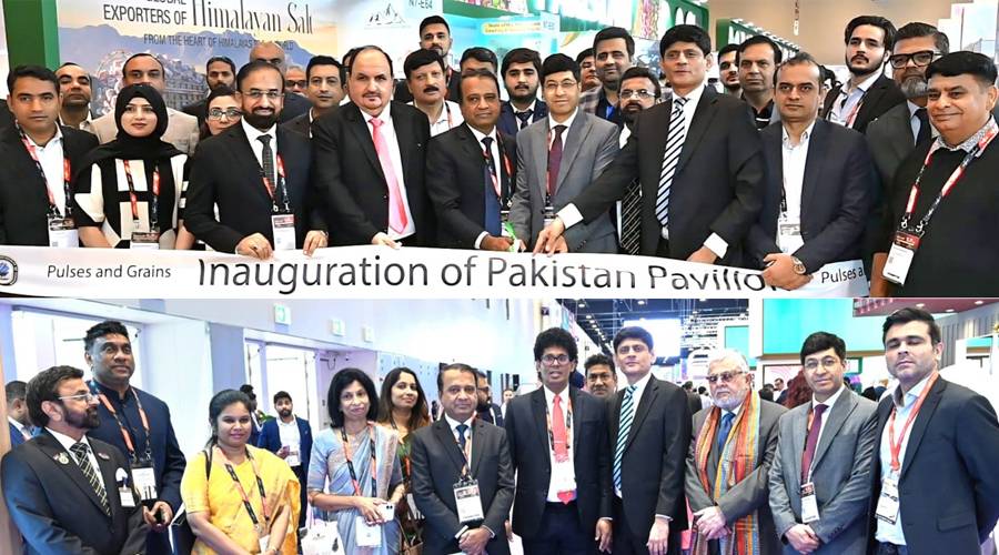 ورلڈ ٹریڈ سینٹر دبئی میں گلفوڈ (Gulfood 2026) نمائش میں پاکستان پویلین کا افتتاح