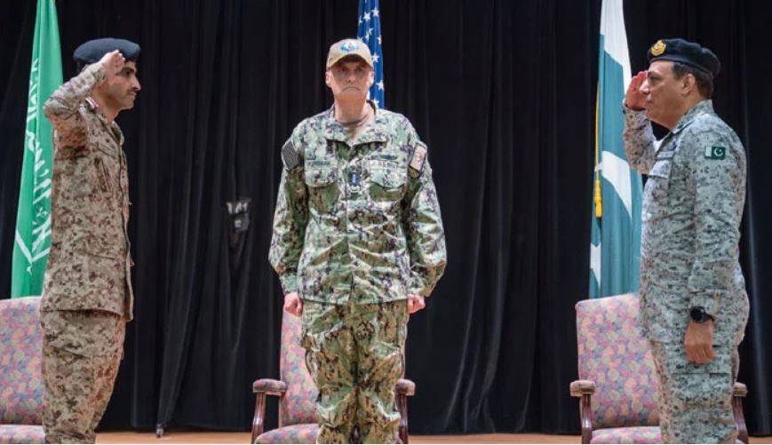 پاکستان نیوی کے کموڈور محمد یاسر نے کمبائنڈ ٹاسک فورس 150 کی کمان باضابطہ طور پر سنبھال لی