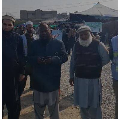 ڈاکٹر آصف جاہ کی سربراہی میں وادیٔ تیراہ سے نقل مکانی کرنے والوں کے لیے ریلیف کیمپ