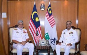 پاکستان اور ملائیشیا کی بحریہ کے درمیان مستقبل پر مبنی تعاون پر اتفاق