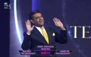 فخر عالم کے ملتان سلطانز کی نیلامی کے دوران طنزیہ جملوں نے سوشل میڈیا پر ہنگامہ برپا کر دیا