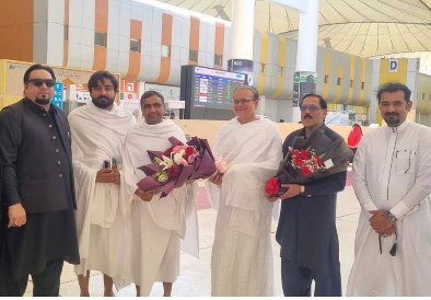 چوہدری ارمغان سبحانی اور رانا فیاض عمرہ کی سعادت کے لیے سعودی عرب پہنچ گئے