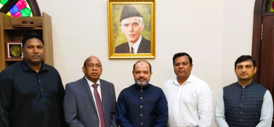 دبئی اور عمان کے مسیحی وفد کی سفیر پاکستان برائے عمان سید نوید صفدر بخاری سے ملاقات، دوطرفہ تعلقات کے فروغ پر گفتگو