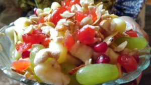 فروٹ چاٹ بنانے کا طریقہ