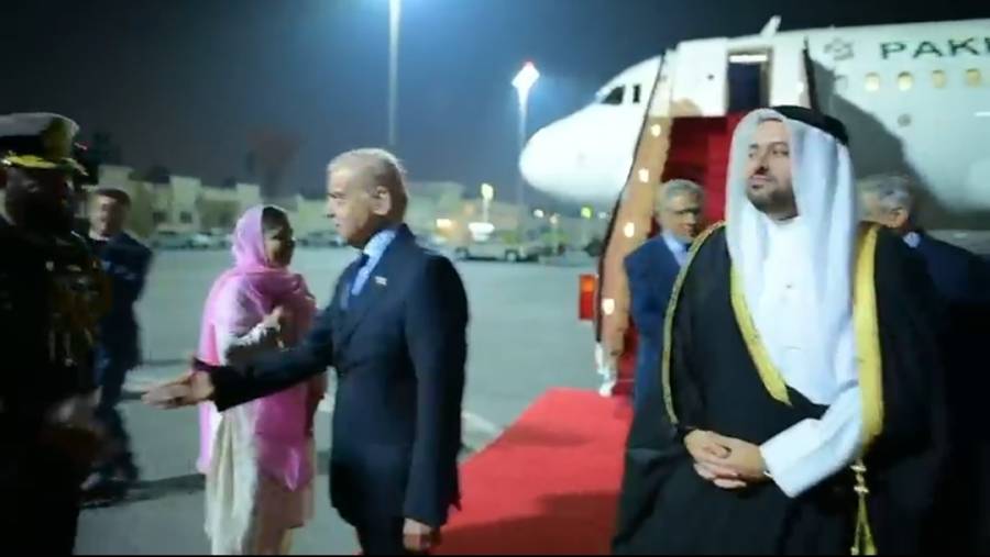 شہباز شریف امیر قطر کی دعوت پر دوحہ پہنچ گئے