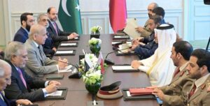 وزیراعظم کی قطر کے نائب وزیراعظم اور وزیردفاع سے ملاقات، ایران اور افغانستان کی صورتحال پر گفتگو