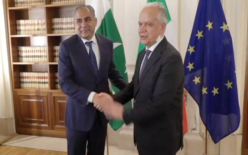 محسن نقوی کی اطالوی ہم منصب سے ملاقات، 10,500 ورک ویزوں پر اتفاق