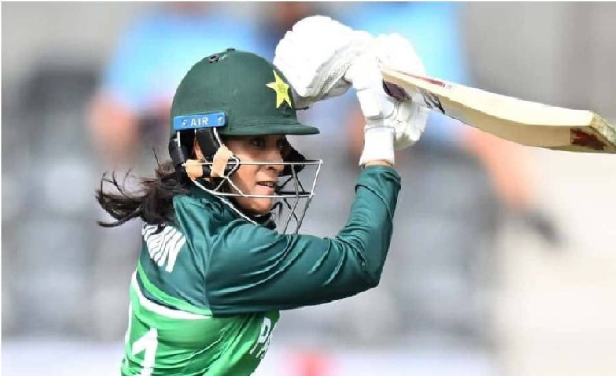 پاکستانی بلے باز سدرہ امین کو ضابطہ اخلاق کی خلاف ورزی پر آئی سی سی کی جانب سے سرزنش کا سامنا