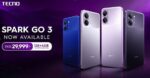 ٹیکنو کا اسپارک گو 3 اب پاکستان میں دستیاب ہے۔