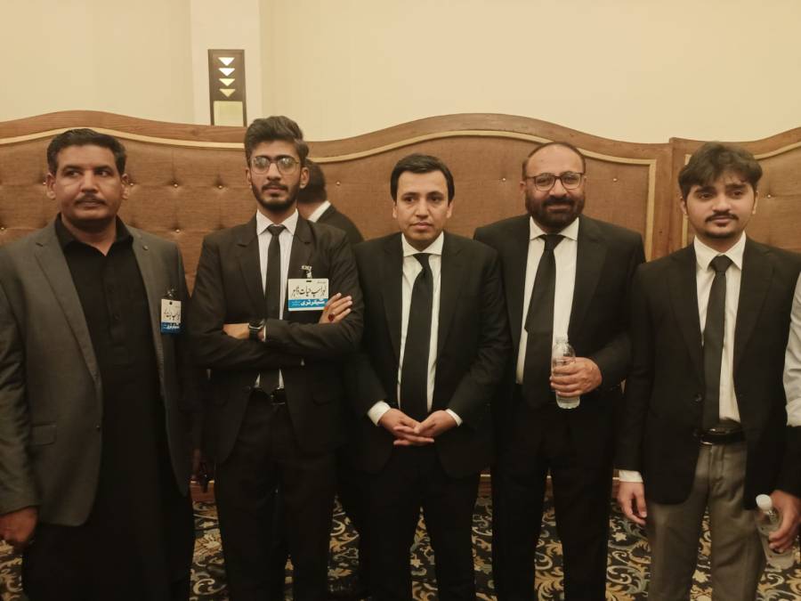 لہراشپ حیات دہر اور حیدر مجید ایڈووکیٹ کی جانب سے وکلاء کے اعزاز میں گرینڈ افطار ڈنر