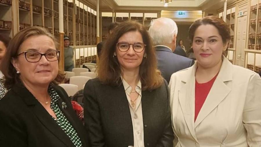 پرتگال میں یورپی کمیشن، یورپی پارلیمنٹ، اور پرتگالی سفارتی خدمات کے نمائندوں کا اجلاس، شمع بٹ کی بھی شرکت