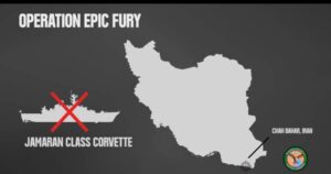 امریکہ نے ایران کا جنگی بحری جہاز ڈبو دیا