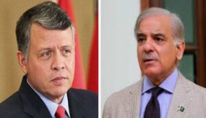 وزیراعظم کا اردن کے فرمانروا شاہ عبداللہ سے رابطہ، خطے کی تیزی سے بدلتی صورتحال پر تفصیلی گفتگو