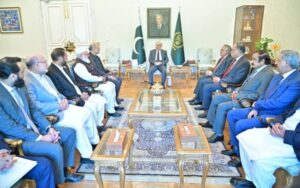 وزیراعظم شہباز شریف سے حافظ نعیم الرحمان کی قیادت میں جماعت اسلامی کے وفد کی ملاقات