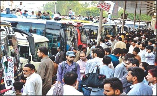 پٹرولیم مصنوعات کی قیمتوں میں اضافے کے بعد ٹرانسپورٹرز نے کرایوں میں خودساختہ اضافہ کردیا