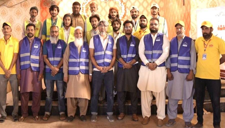 ٹیم کراچی ویلفیئر سوسائٹی انٹرنیشنل نے گرینڈ رمضان راشن تقسیم مہم کا چوتھا مرحلہ مکمل کر لیا