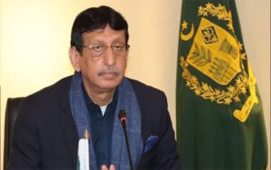 پارٹی میں گورنر سندھ کی تبدیلی کے معاملے پر مشاورت ہو رہی ہے، کچھ دیر میں موقف دیں گے؛امین الحق