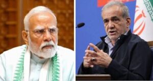 بھارتی وزیرِ اعظم نریندر مودی اور ایرانی صدر مسعود پزشکیان کے درمیان ٹیلیفونک رابطہ