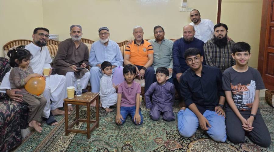 ڈاکٹر علی مرتضی وسطڑو کی روزہ افطارپارٹی میں ڈاکٹر معین قاضی کے طبی مشورے