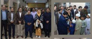 کمشنر لاہور مریم خان کا دارالشفقت (یتیم خانہ) انجمن حمایت اسلام کا دورہ