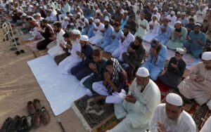 پشاور کے علاقے سفید سنگ میں عیدالفطر منائی گئی