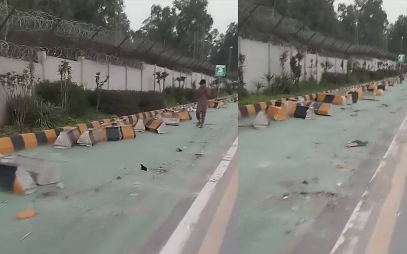 اولڈایئرپورٹ راولپنڈی روڈ پر بائیک لائن بنانے کے بعد توڑے جانے پر شہری نے حکومت کی پلاننگ پر سوالات اٹھا دیئے