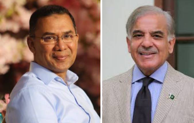 وزیراعظم شہباز شریف کا بنگلہ دیشی ہم منصب طارق رحمان سے ٹیلیفونک رابطہ