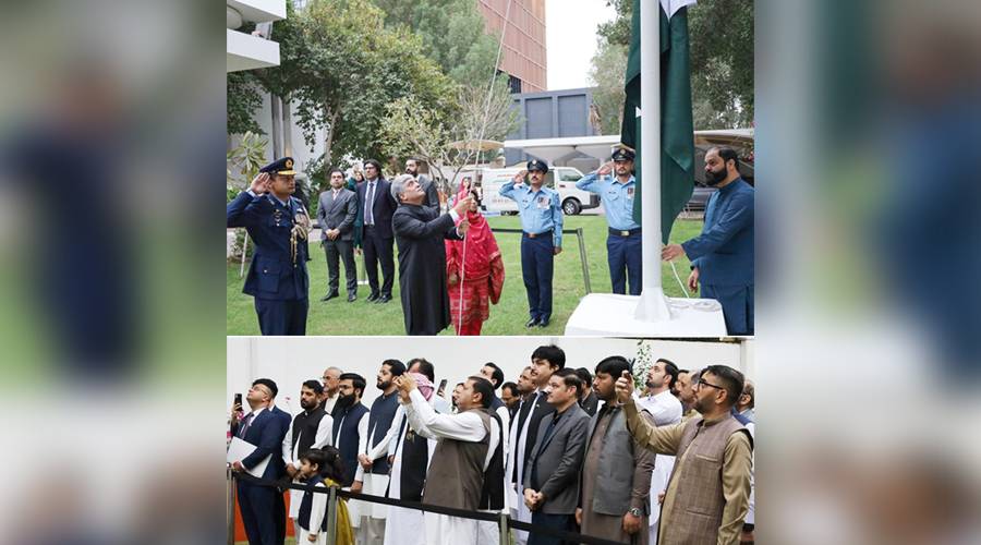 سفارت خانہ پاکستان ابو ظہبی میں پاکستان کا 86واں قومی دن جوش و جذبے سے منایا گیا