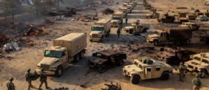 امریکی فوج نے بغداد کے فوجی اڈے سے انخلاء کی تیاری شروع کر دی