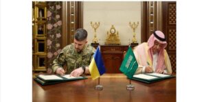 یوکرین کا سعودی عرب کے ساتھ دفاعی معاہدے کا اعلان