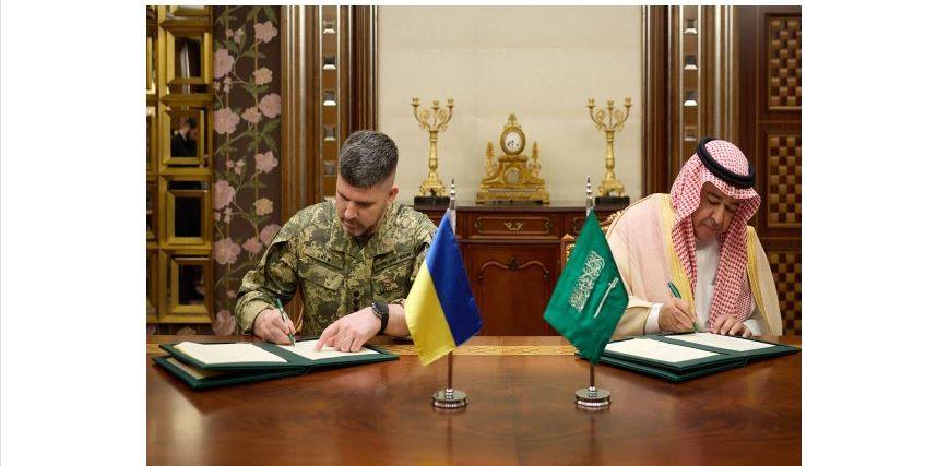 یوکرین کا سعودی عرب کے ساتھ دفاعی معاہدے کا اعلان