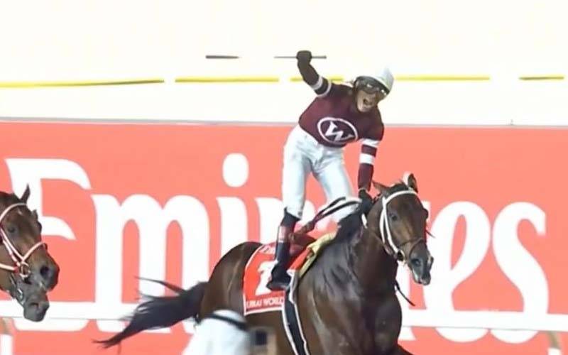 دبئی میں عالمی گھڑسواری کا مقابلہ، امریکی گھوڑے نے جیت لیا