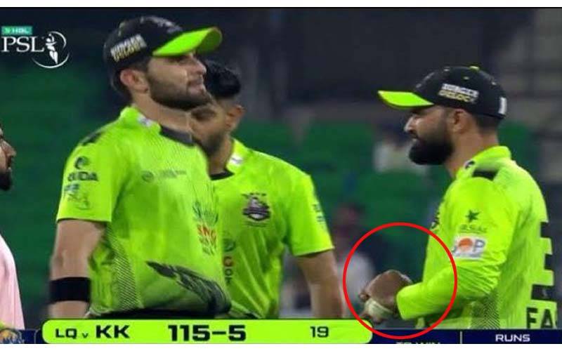 بال ٹیمپرنگ کا معاملہ، شاہین، فخر اور حارث مصیبت میں پھنس گئے، ویڈیو ثبوت سامنے آ گیا