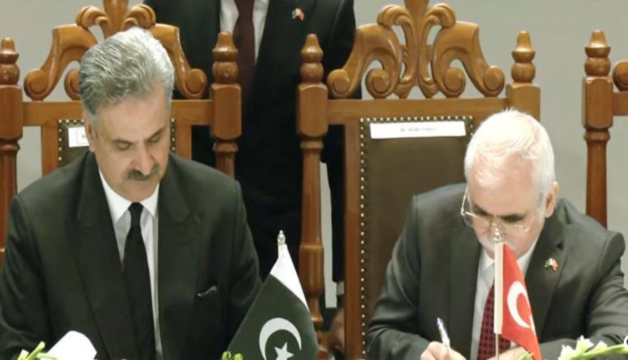 پاکستان اور ترکیہ کے درمیان عدالتی تعاون کے فروغ کیلئے مفاہمتی یادداشت پر دستخط