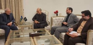 امیر جماعت اسلامی حافظ نعیم الرحمان کی ایرانی سفیر رضا امیری مقدم سے ملاقات